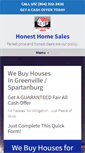 Mobile Screenshot of honesthomesales.com